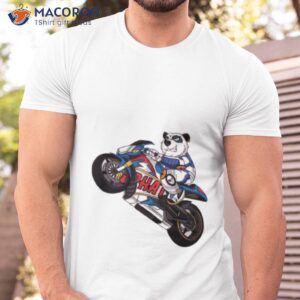 panda rider funny anime art shirt tshirt