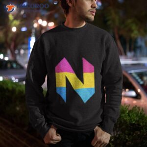 pansexual pride neovim logo shirt sweatshirt