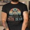 Papa Bear Shirt Vintage Daddy Wildling Father’s Day Dad