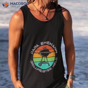 papa ehemann grillmeister held shirt tank top