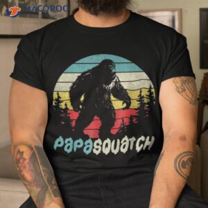 papasquatch shirt father s day bigfoot sasquatch papa gifts tshirt