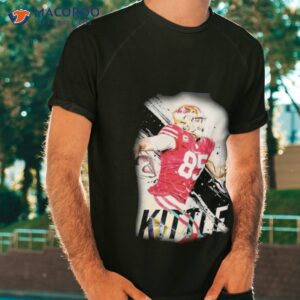 paper graphic george kittle shirt tshirt