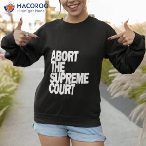 paramore wearing abort the supreme court shirt sweatshirt 1