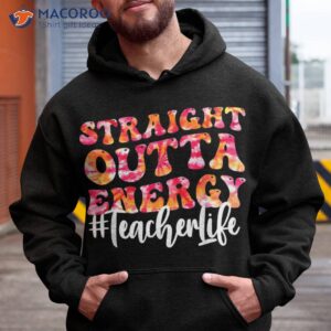 paraprofessional straight outta energy teacher life groovy shirt hoodie