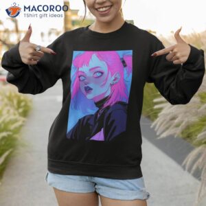 pastel goth girl kawaii aesthetic spooky anime waifu shirt sweatshirt 1