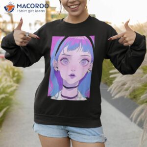 pastel goth girl kawaii aesthetic spooky anime waifu shirt sweatshirt