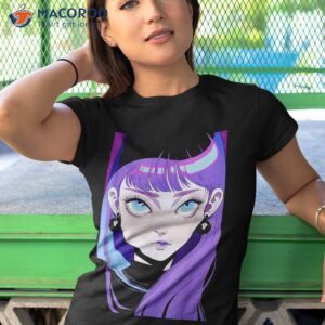 pastel goth girl kawaii aesthetic spooky anime waifu shirt tshirt 1 2