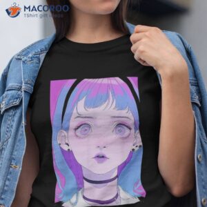 pastel goth girl kawaii aesthetic spooky anime waifu shirt tshirt
