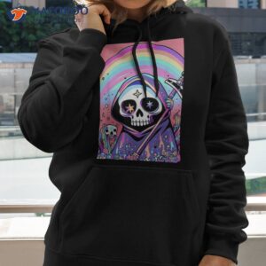 Pastel Goth Grim Reaper Kawaii Aesthetic Spooky Anime Shirt