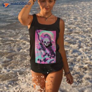 pastel goth grim reaper kawaii aesthetic spooky anime shirt tank top 3