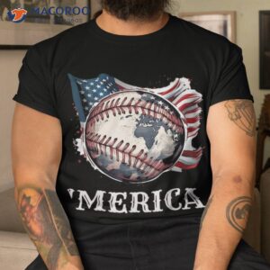 patriotic baseball 4th of july merica usa american flag amp acirc amp nbsp shirt tshirt 1