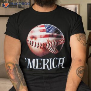 patriotic baseball 4th of july merica usa american flag amp acirc amp nbsp shirt tshirt