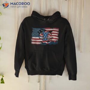 patriotic baseball distressed usa flag 4th of july shirt hoodie