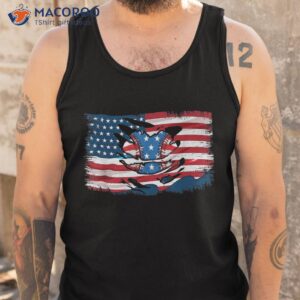 patriotic baseball distressed usa flag 4th of july shirt tank top