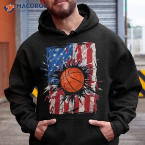 patriotic basketball 4th of july usa american flag boys shirt hoodie