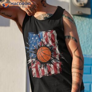 patriotic basketball 4th of july usa american flag boys shirt tank top 1