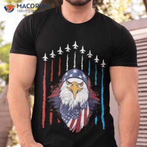 patriotic eagle july 4th of fourth american flag shirt tshirt