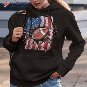 patriotic football 4th of july usa american flag boys shirt hoodie 3