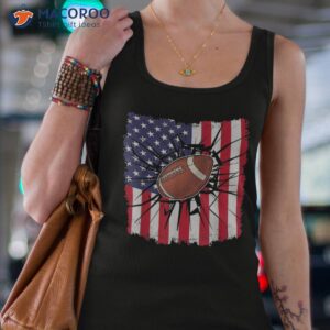 patriotic football 4th of july usa american flag boys shirt tank top 4