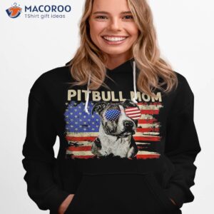 patriotic pitbull mom gifts 4th of july american flag usa shirt hoodie 1