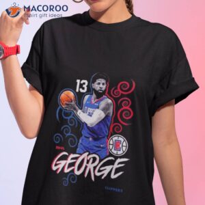 paul george la clippers player name number competitor t shirt tshirt 1