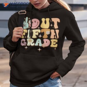 peace out fifth 5th grade class of 2023 goodbye shirt hoodie 3