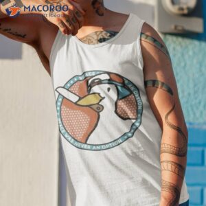 peace was never an option subarus duck hololive shirt tank top 1 1