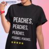 Peaches Five Stars Shirt