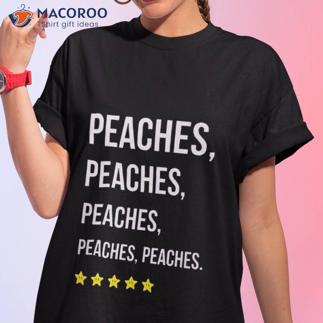 Peaches Five Stars Shirt Peaches Five Stars Shirt