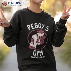 peggys gym blackpeak shirt sweatshirt 2