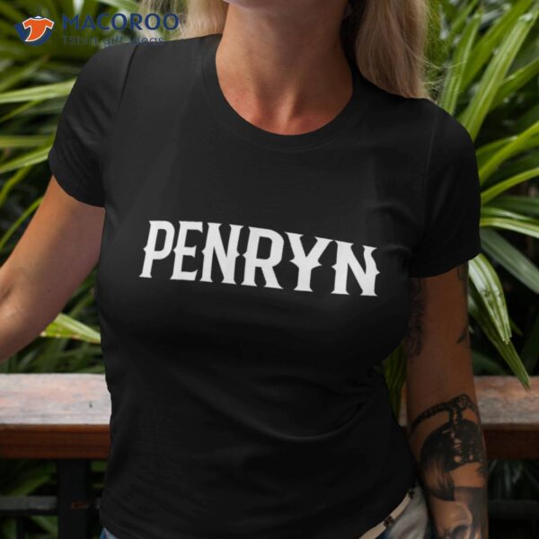 Penryn Arch Vintage Retro College Athletic Sports Shirt