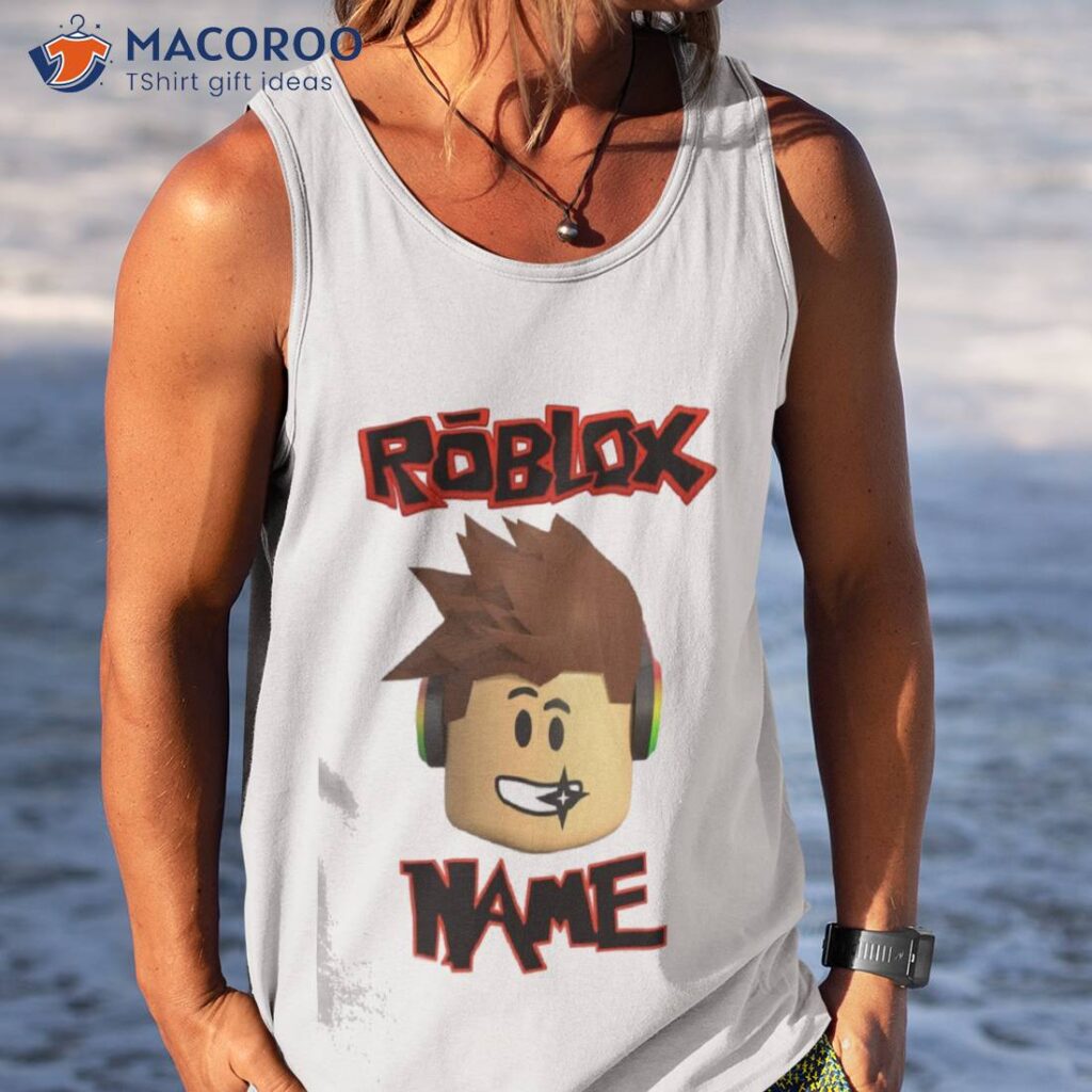 Personalised Roblox Face Shirt