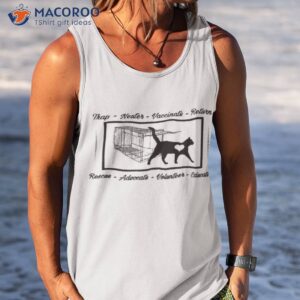 personalized cat rescue logo cat trap tnr shirt tank top 1