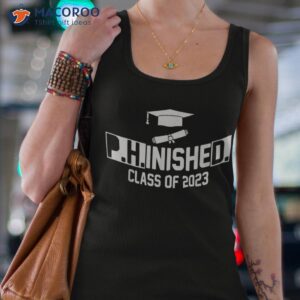 phd graduation party doctorate degree graduate class of 2023 shirt tank top 4