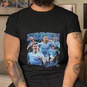 Phil Foden Manchester City Football Soccer Shirt