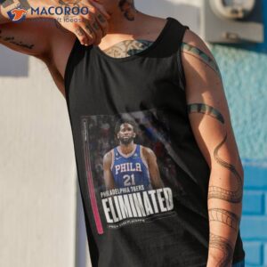 philadelphia 76ers eliminated from 2023 playoff shirt tank top 1