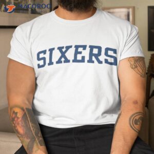 philadelphia 76ers fanatics branded wordmark ii shirt tshirt