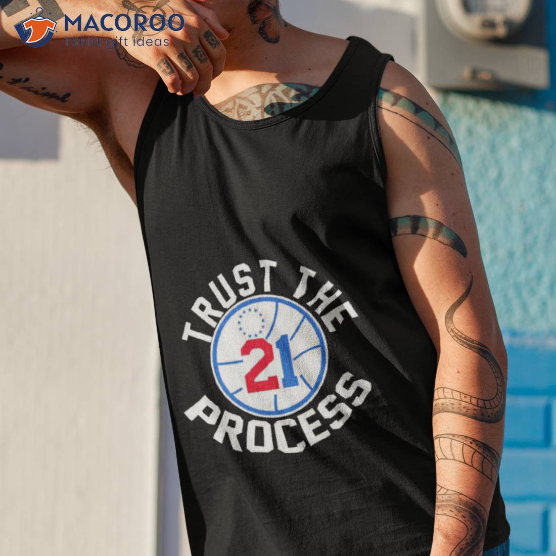 Philadelphia 76Ers Joel Embiid Trust The Process 21 Shirt - Bring