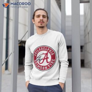 philadelphia alabama crimson logo shirt sweatshirt 1