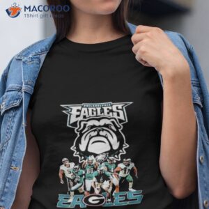 Philadelphia Eagles Georgia Bulldogs Dawgs Eagles Nfl Draft Players Shirt