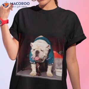 philadelphia eagles love the georgia bulldogs t shirt tshirt 1