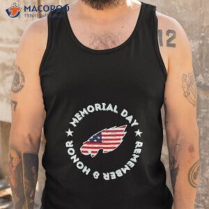 philadelphia eagles memorial day remember and honor shirt tank top