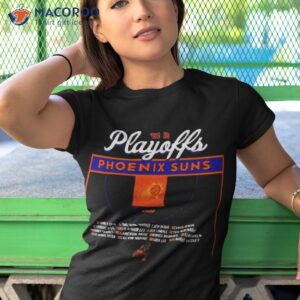 Phoenix Suns Stadium Essentials 2023 Nba Playoffs Roster Shirt 3 phoenix suns stadium essentials 2023 nba playoffs roster t shirt tshirt 1