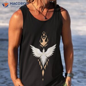 phoenix tarot symbols shirt tank top