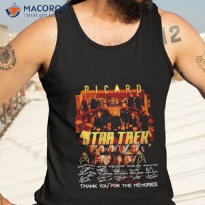 picard star trek thank you for the memories signature shirt tank top 3