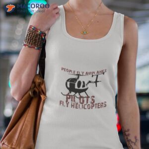 pilots flying helicopters shirt tank top 4