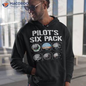 Pilots Six Pack Funny Pilot Aviation Flying Shirt