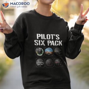 pilots six pack funny pilot aviation flying shirt sweatshirt 2