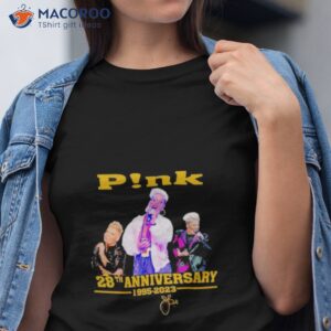 pink 28th anniversary 1995 2023 signature shirt tshirt