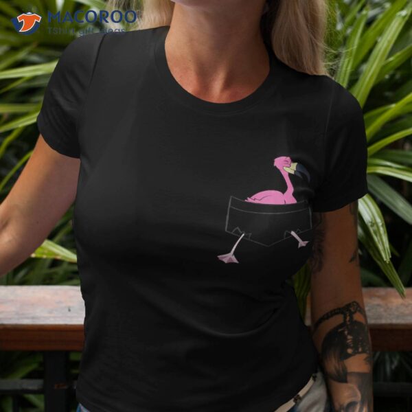 Pink Flamingo In The Pocket Shirt